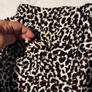 XL Cabi leopard joggers   Brand new without tags